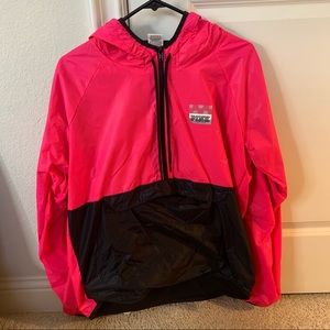 Victoria’s Secret PINK Neon Pink Windbreaker